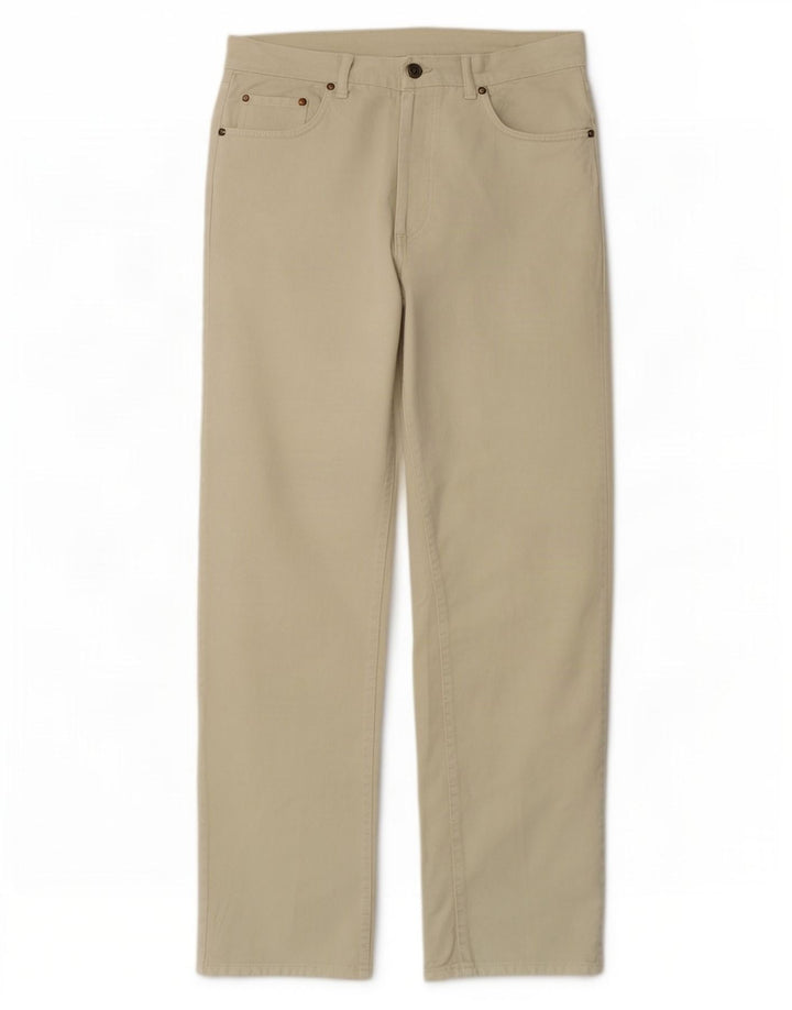 Carrera Mens Straight Jeans W36 L33 Beige Cotton