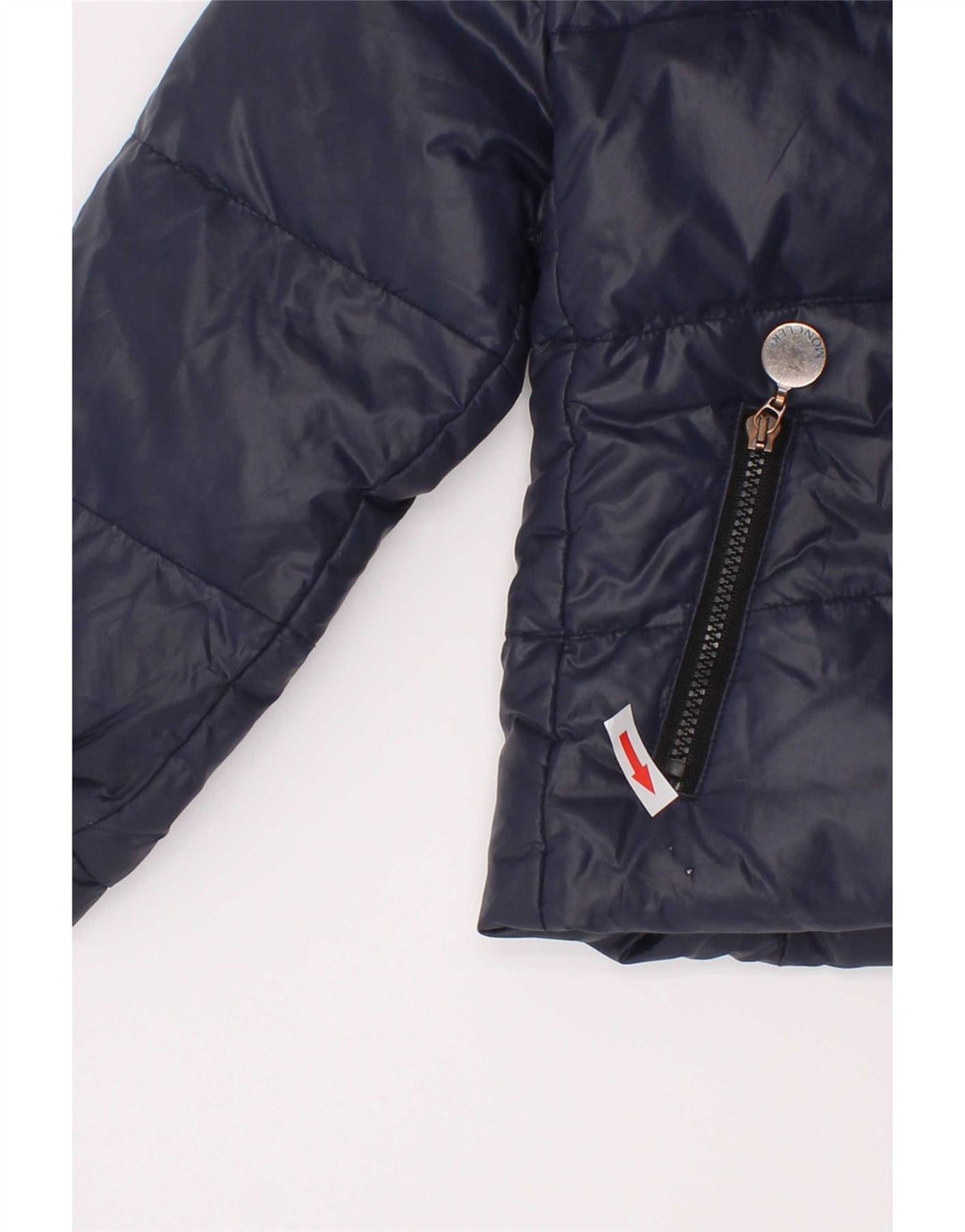 Moncler Baby Boys Padded Jacket 18-24 Months Navy Blue Polyamide