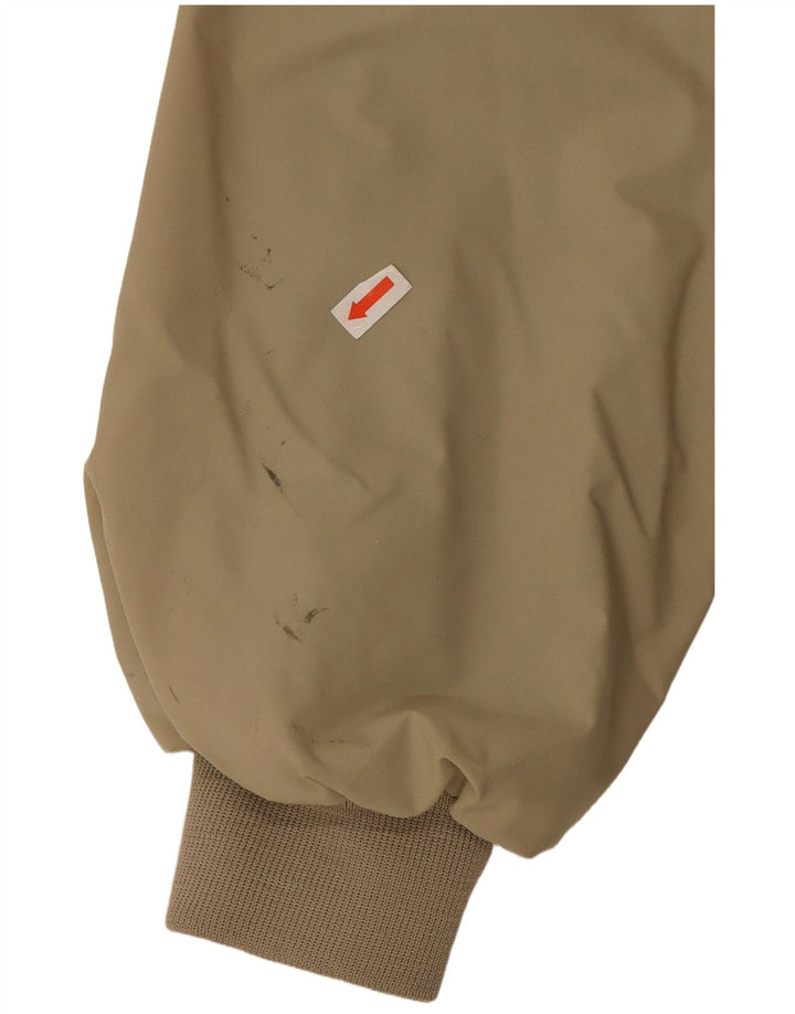 North Sails Mens Bomber Jacket UK 40 Large Beige Polyamide