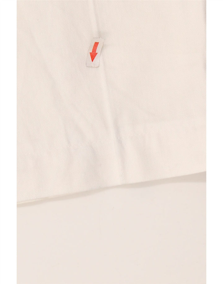 MASSIMO DUTTI Womens Pegged Chino Trousers W30 L27 White