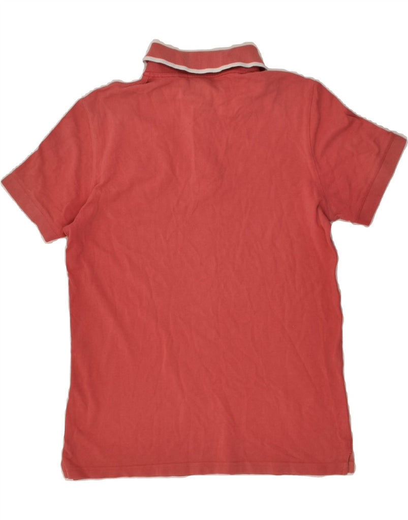 TRUSSARDI Mens Polo Shirt Medium Pink Cotton | Vintage Trussardi | Thrift | Second-Hand Trussardi | Used Clothing | Messina Hembry 