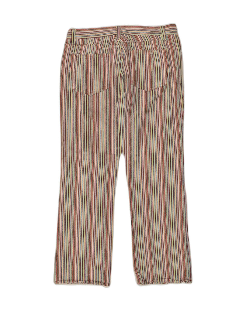 CALVIN KLEIN Womens Casual Trousers US 7 Medium W32 L28 Multicoloured | Vintage Calvin Klein | Thrift | Second-Hand Calvin Klein | Used Clothing | Messina Hembry 