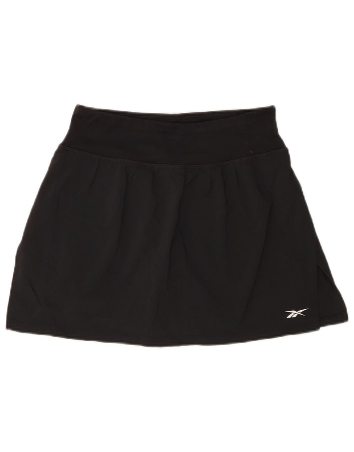Reebok Womens Skort UK 14 Medium  Black Polyester