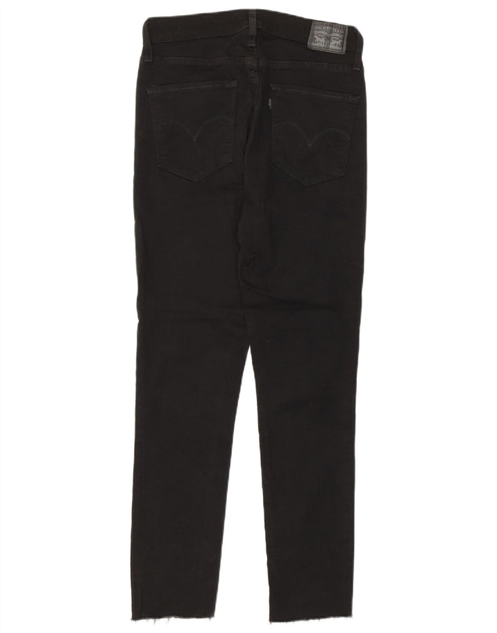 Levi's Womens 721 High Rise Skinny Jeans W29 L27 Black