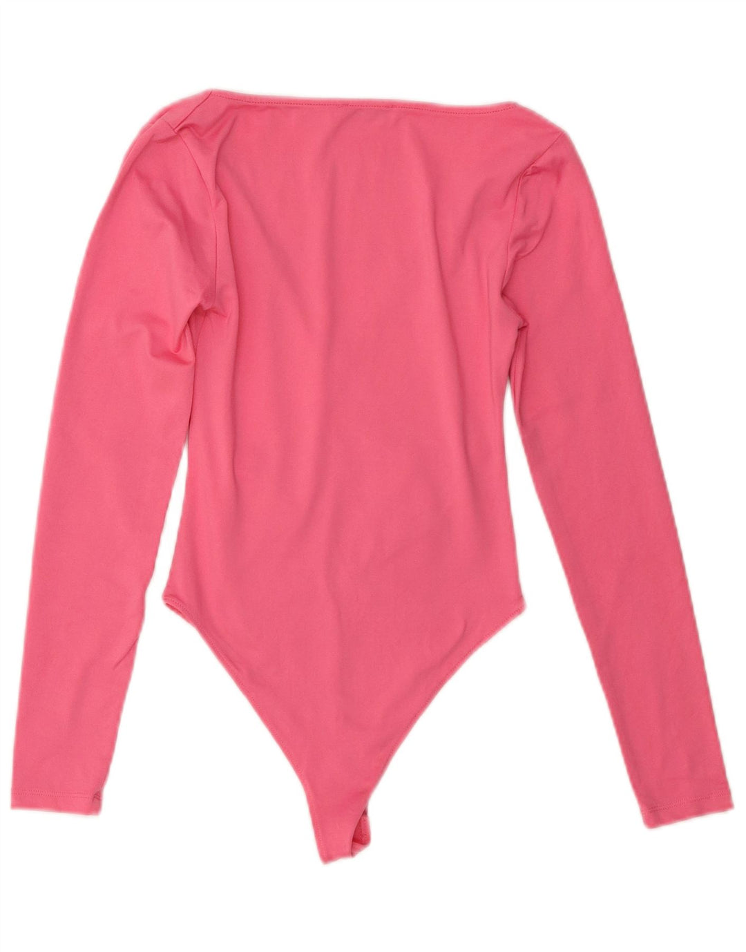 Zara Womens Long Sleeve Bodysuit UK 8 Small Pink