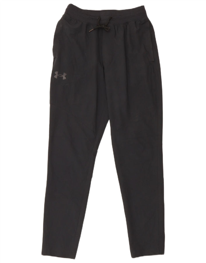 Under Armour Womens Tracksuit Trousers UK 12 Medium  Black Polyester