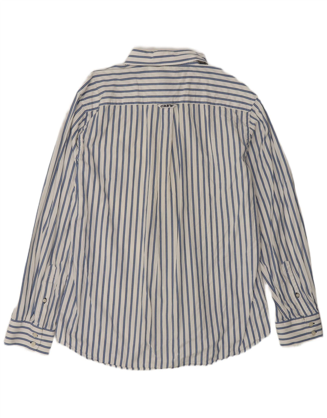 Crew Clothing Mens Classic Fit Shirt 2XL White Striped Cotton