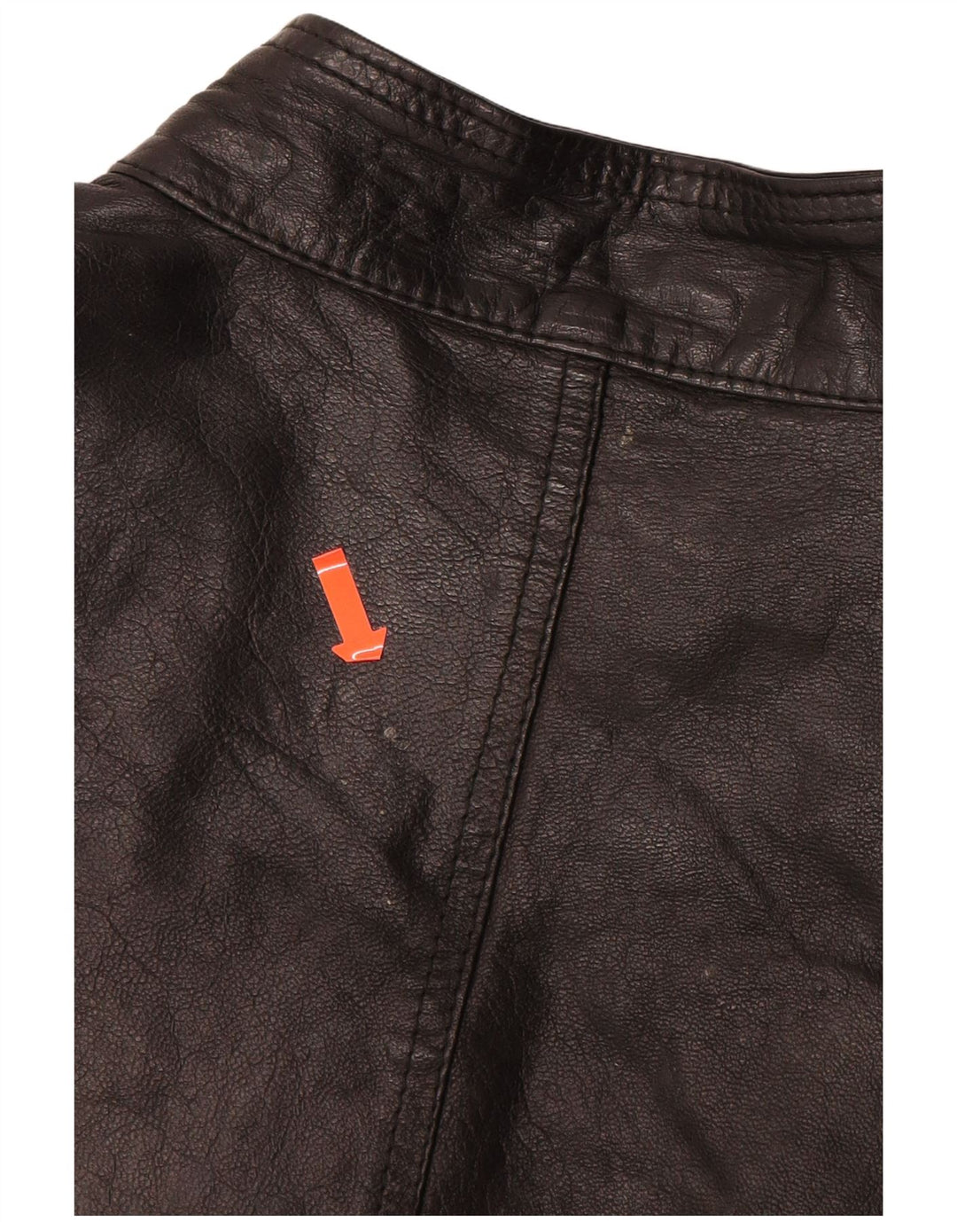 RIFLE Womens Leather Jacket UK 14 Large Black Leather