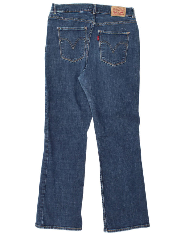 Levi's Womens Classic Bootcut Jeans W29 L28 Blue Cotton