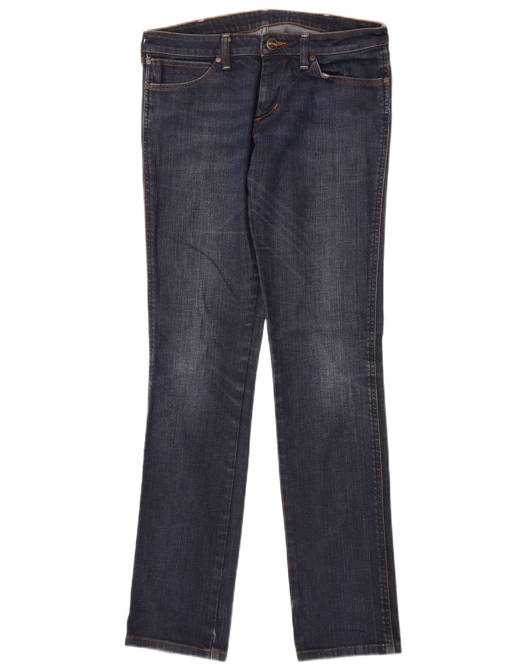 WRANGLER Womens Lia Slim Jeans W31 L34 Blue Cotton