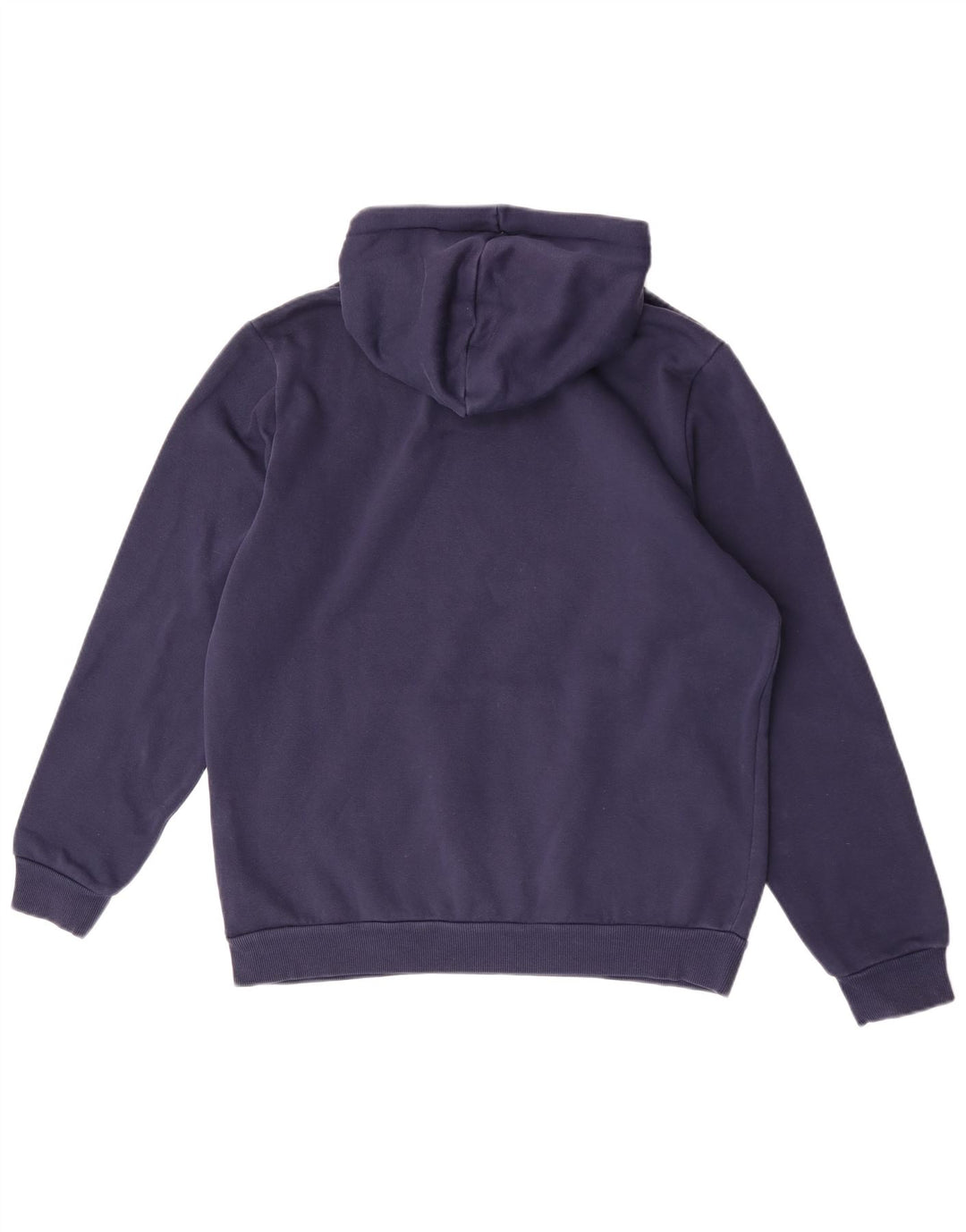 Puma Mens Graphic Hoodie Jumper Medium Navy Blue Cotton
