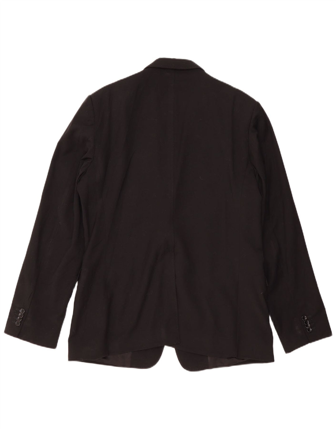 Dolce & Gabbana Mens Slim 2 Button Blazer Jacket IT 54 2XL Black Wool
