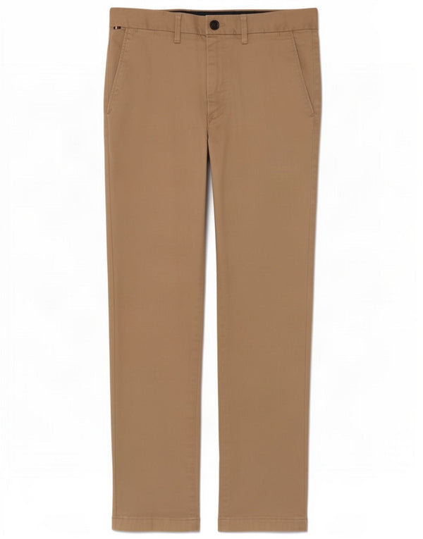 Tommy Hilfiger Mens Slim Chino Trousers W32 L30 Beige