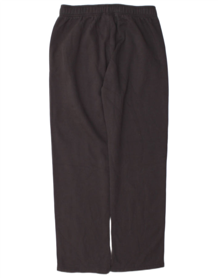 Champion Womens Graphic Tracksuit Trousers UK 14 Medium Grey Cotton