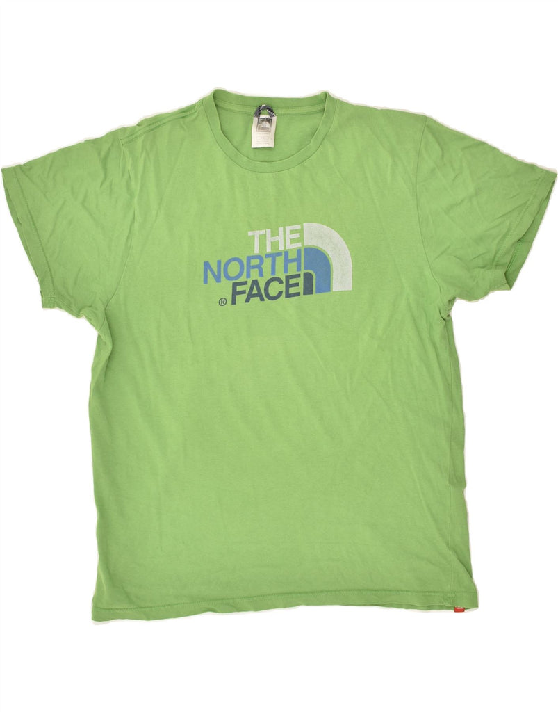 THE NORTH FACE Mens Graphic T-Shirt Top Medium Green Cotton | Vintage The North Face | Thrift | Second-Hand The North Face | Used Clothing | Messina Hembry 