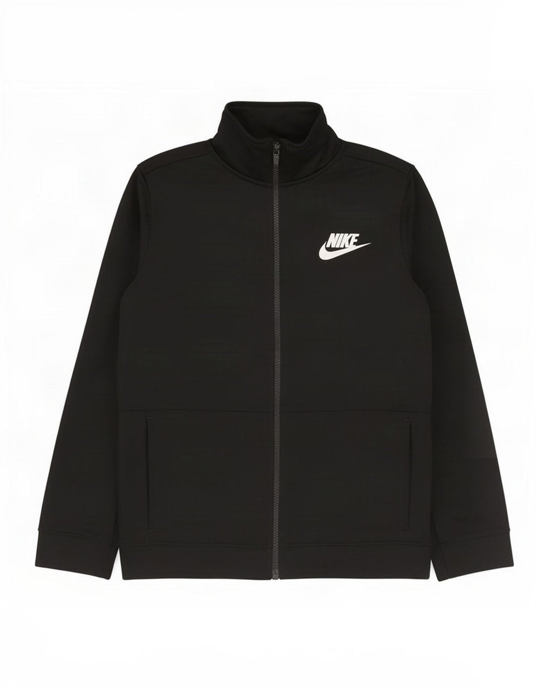 Nike Boys Tracksuit Top Jacket 12-13 Years Large Black