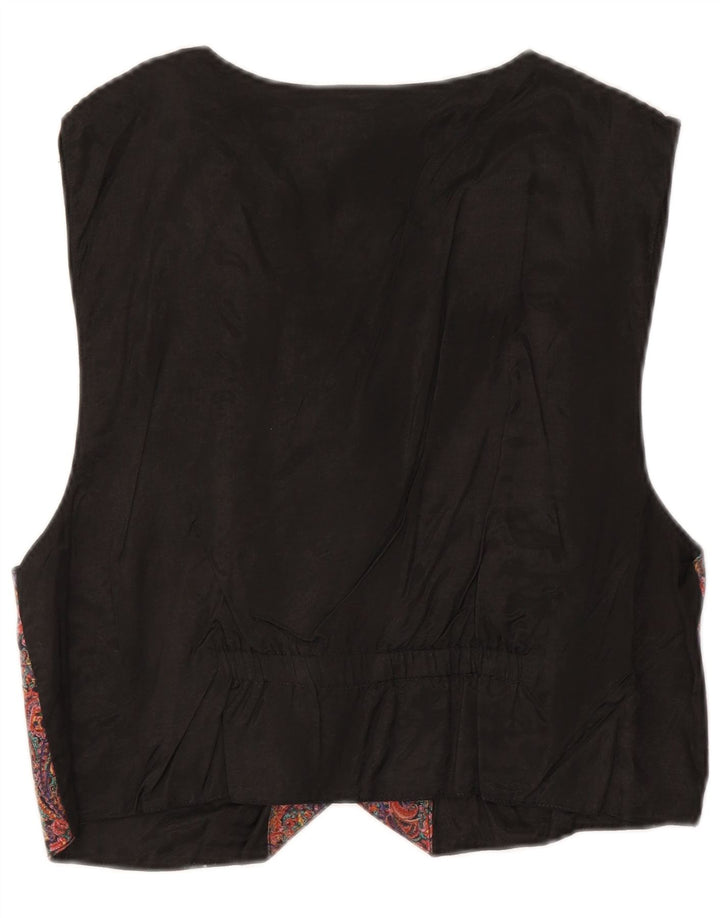 Vintage Womens Waistcoat IT 44/46 Medium Multicoloured Paisley