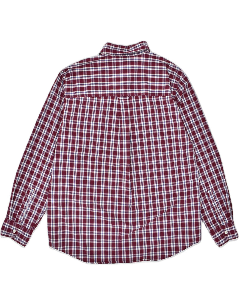 CHAPS Mens Shirt XL Red Check Cotton | Vintage | Thrift | Second-Hand | Used Clothing | Messina Hembry 