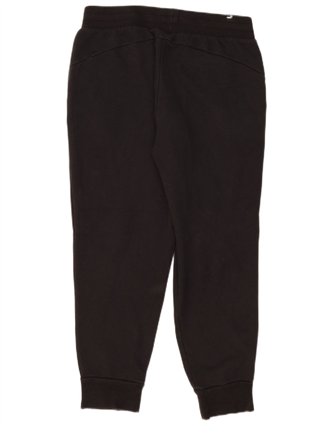 PUMA Mens Tracksuit Trousers Joggers Large  Black Cotton