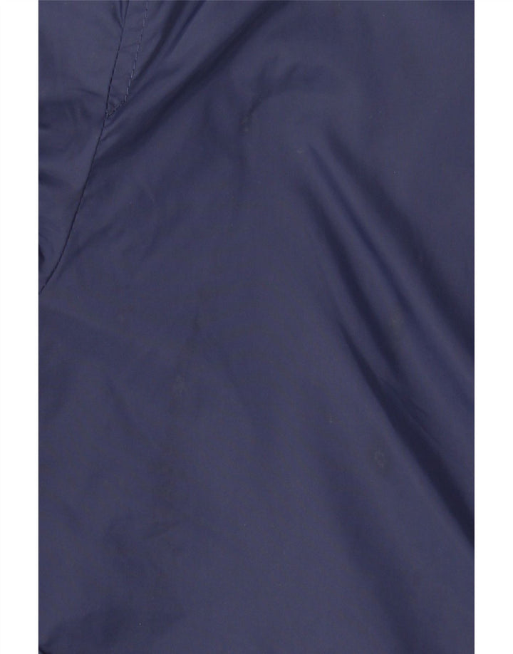 Replay Mens Graphic Bomber Jacket UK 40 Large Navy Blue Polyamide