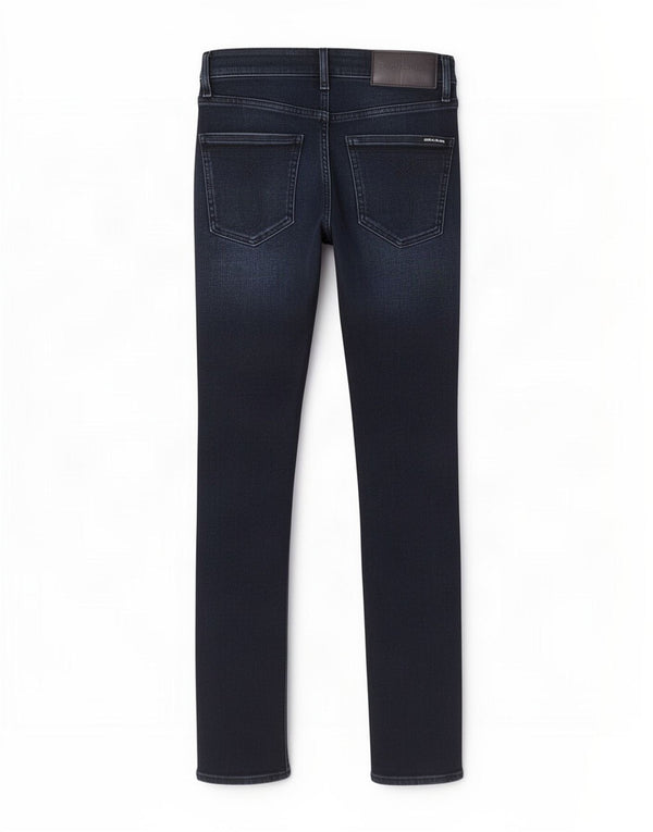 Calvin Klein Womens Skinny Jeans W28 L32 Navy Blue Cotton