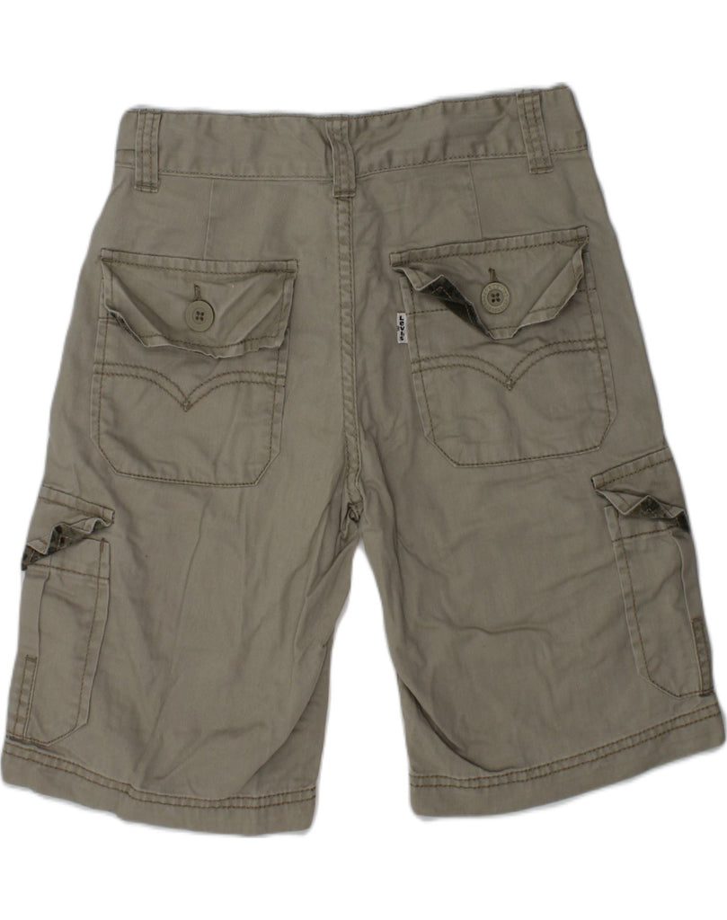 LEVI'S Boys Cargo Shorts 7-8 Years W24 Grey Cotton | Vintage Levi's | Thrift | Second-Hand Levi's | Used Clothing | Messina Hembry 