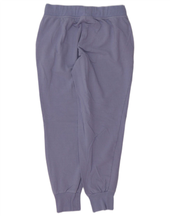 FILA Womens Tracksuit Trousers Joggers UK 12 Medium  Blue Cotton