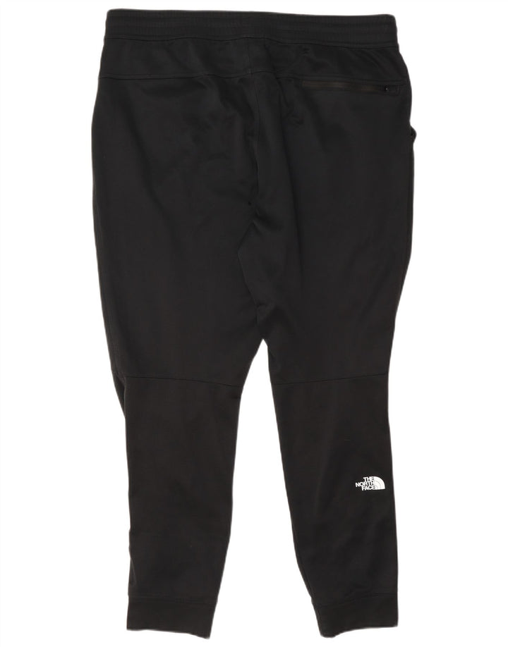 The North Face Mens Tracksuit Trousers Joggers Large Black Polyester