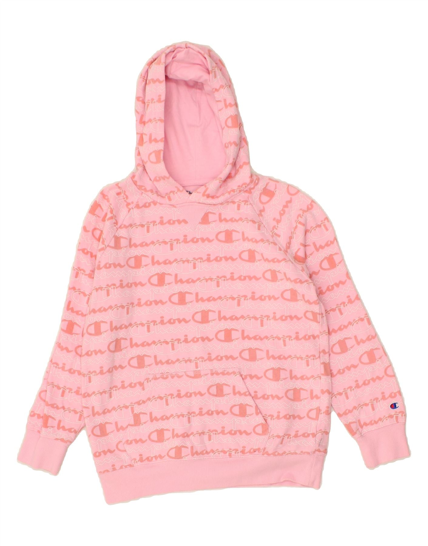 Pink champion hoodie girls online