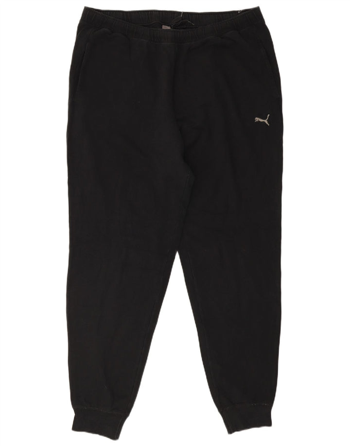Puma Mens Tracksuit Trousers Joggers 2XL  Black