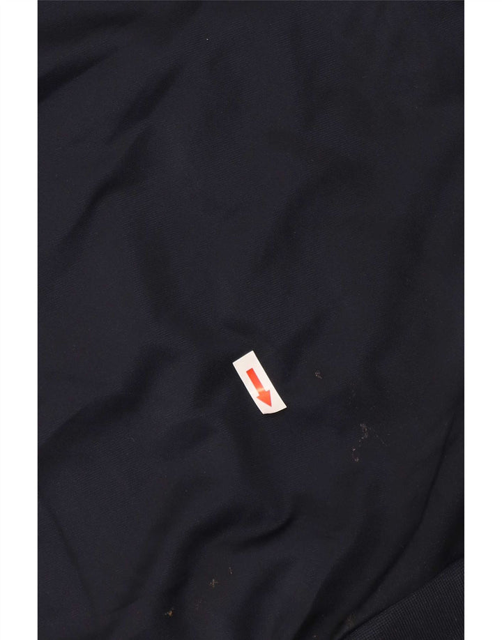 Nike Mens Tracksuit Top Jacket Medium Navy Blue Polyester