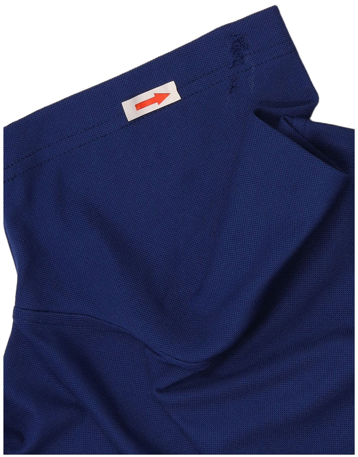 Tommy Hilfiger Mens Golf Polo Shirt Medium Blue Polyester