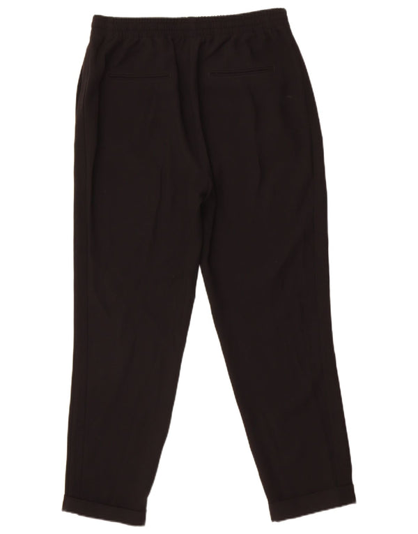 Whistles Womens Tracksuit Trousers Joggers UK 10 Small Black Polyester