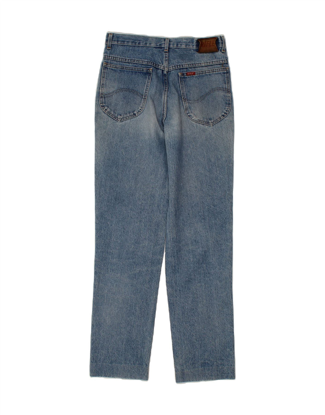 RIFLE Womens Tapered Jeans W30 L31 Blue Vintage Rifle and Second-Hand Rifle from Messina Hembry 