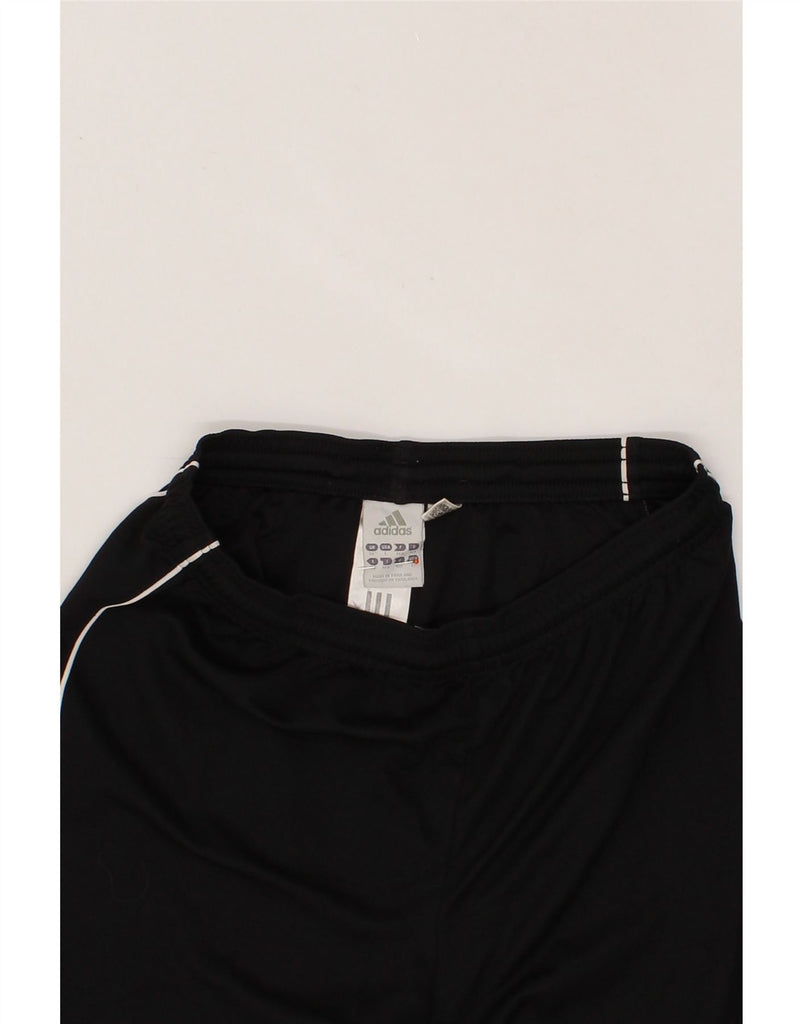 ADIDAS Boys Sport Shorts 13-14 Years  Black Polyamide Vintage Adidas and Second-Hand Adidas from Messina Hembry 