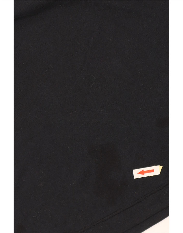 NIKE Womens Graphic T-Shirt Top UK 14 Medium Navy Blue