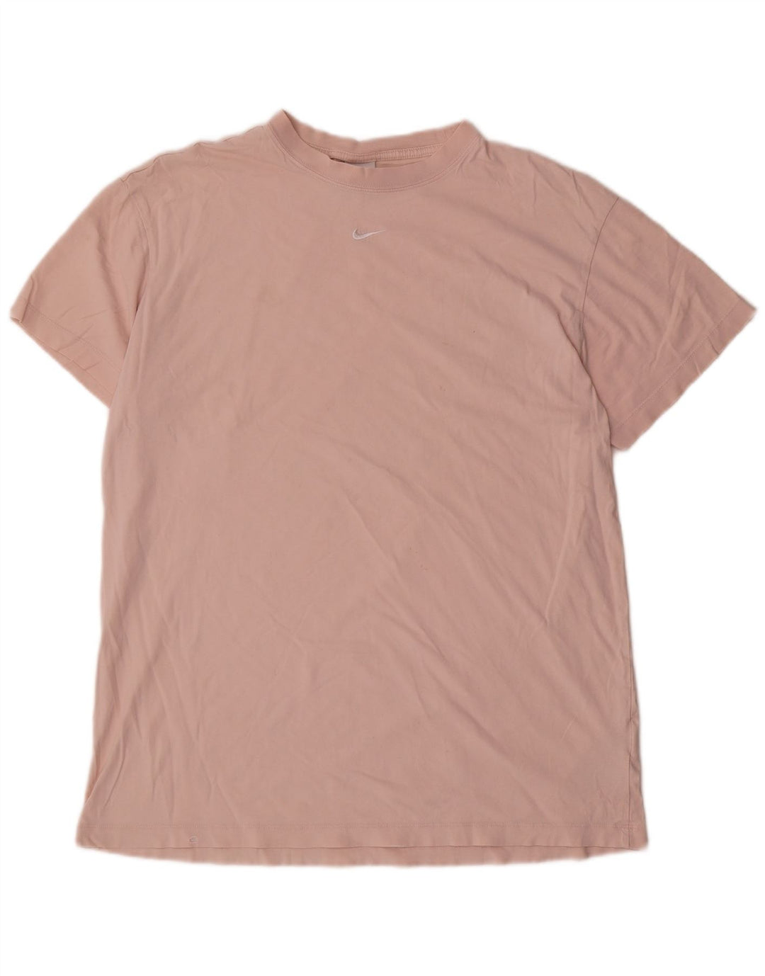 Nike Mens T-Shirt Top Large Pink Cotton