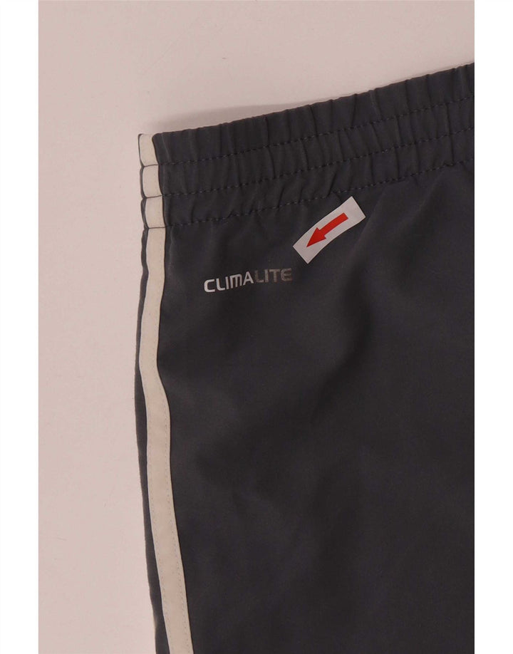 Adidas Mens Climalite Sport Shorts Medium Grey Polyester