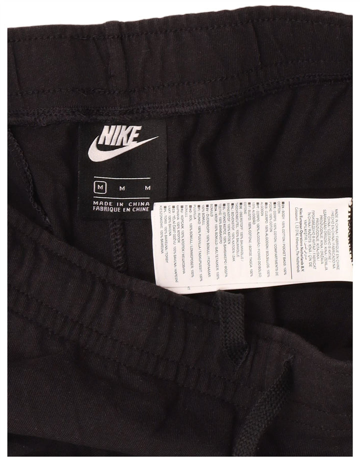 NIKE Mens Sport Shorts Medium  Black Cotton