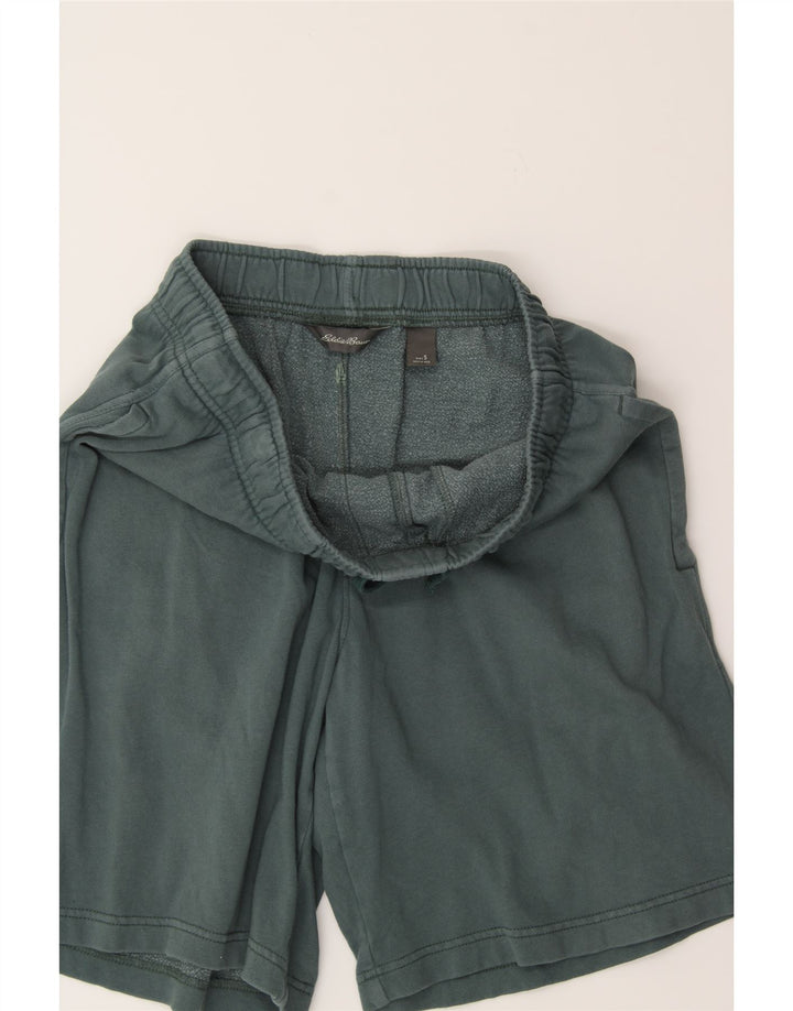 EDDIE BAUER Mens Sport Shorts Small  Green Cotton Vintage Eddie Bauer and Second-Hand Eddie Bauer from Messina Hembry 