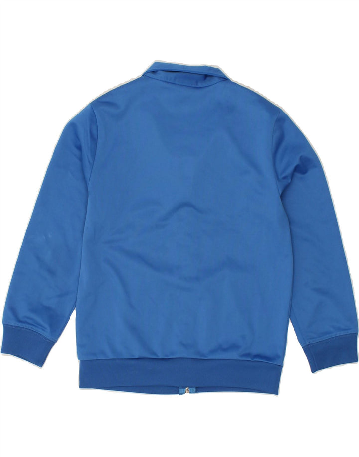 CHAMPION Boys Graphic Tracksuit Top Jacket 7-8 Years Small Blue Polyester Vintage Champion and Second-Hand Champion from Messina Hembry 