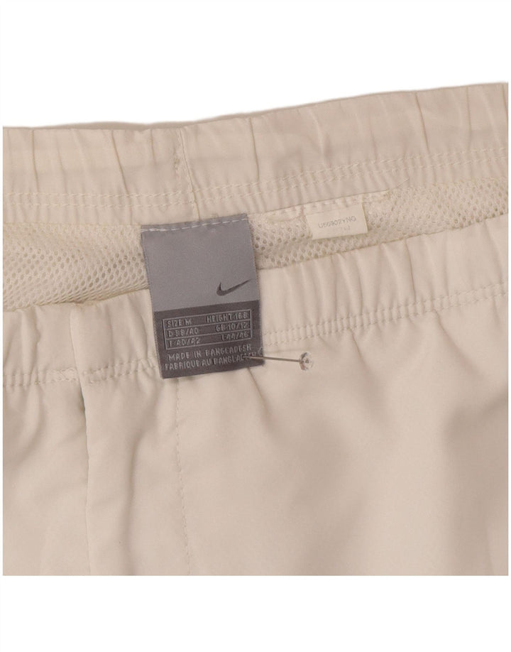Nike Womens Swimming Shorts UK 10/12 Medium  White