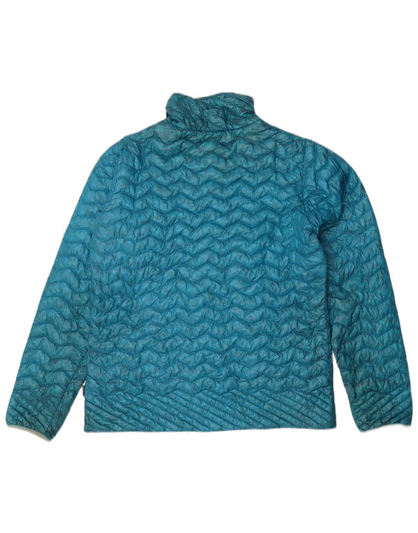 Patagonia Womens Pullover Padded Jacket UK 12 Medium Blue Synthetic