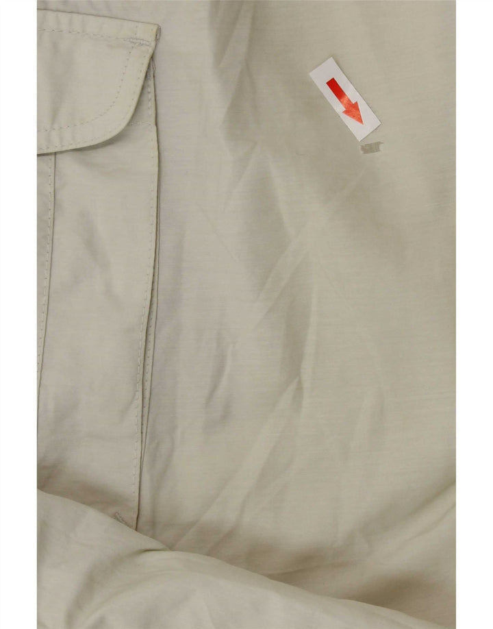 Marks & Spencer Mens Cargo Shorts W40 XL Beige Cotton