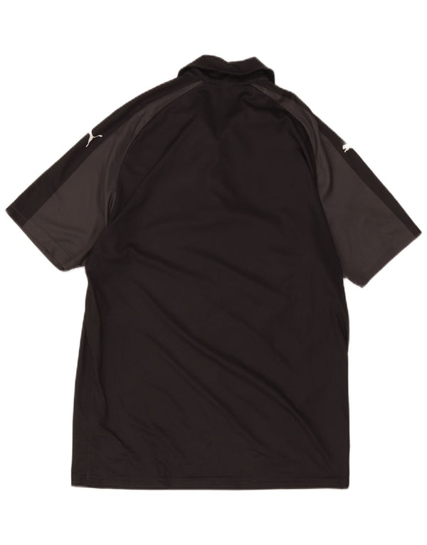 Puma Mens Wickliffe-Lake Bolac FNC Polo Shirt Medium Black Sports