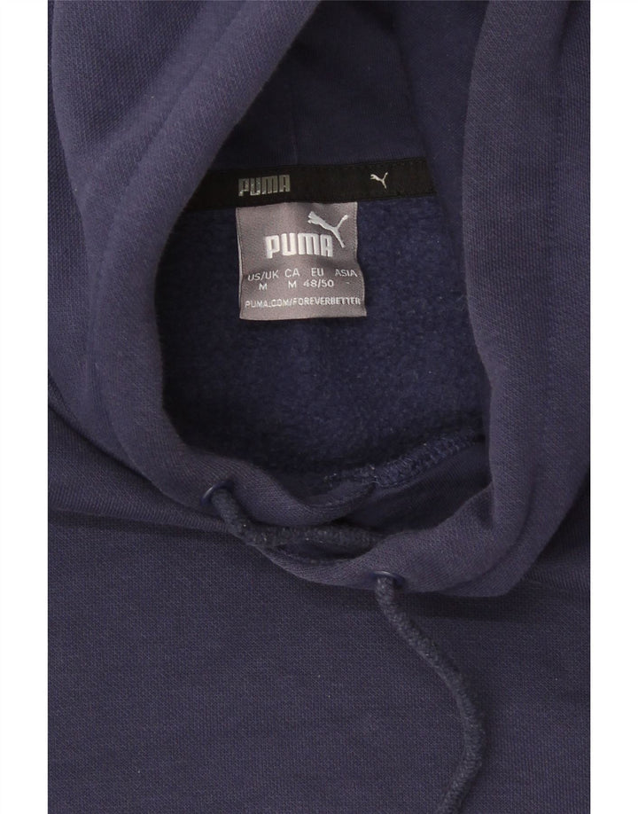 Puma Mens Hoodie Jumper Medium Navy Blue