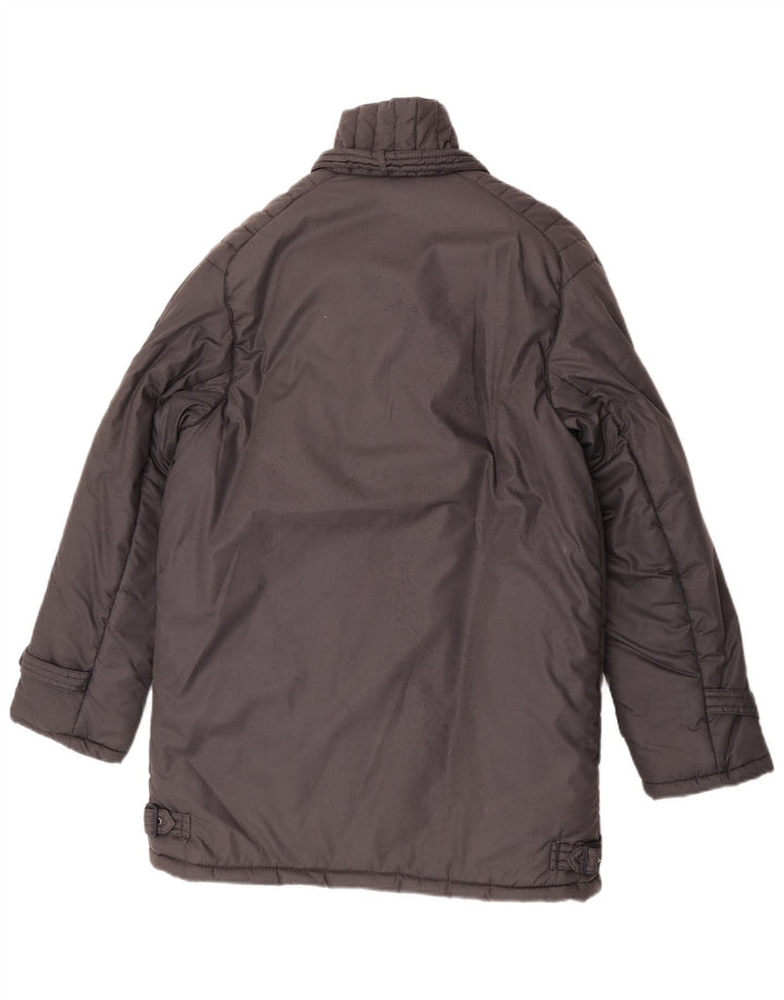 Sale E Pepe Mens Padded Coat UK 36 Small Grey Polyester