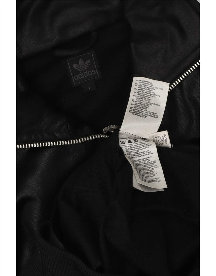 Adidas Mens Chile 62 Tracksuit Top Jacket Small Black Polyester