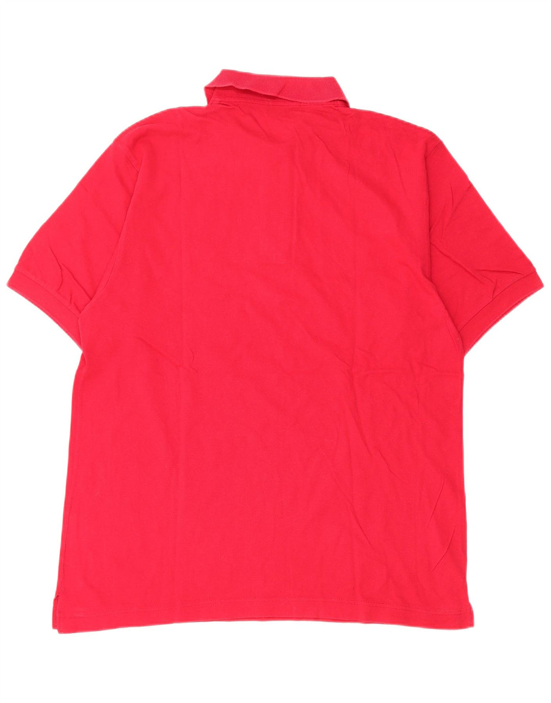 Sergio Tacchini Mens Polo Shirt IT 48 Medium Pink Cotton