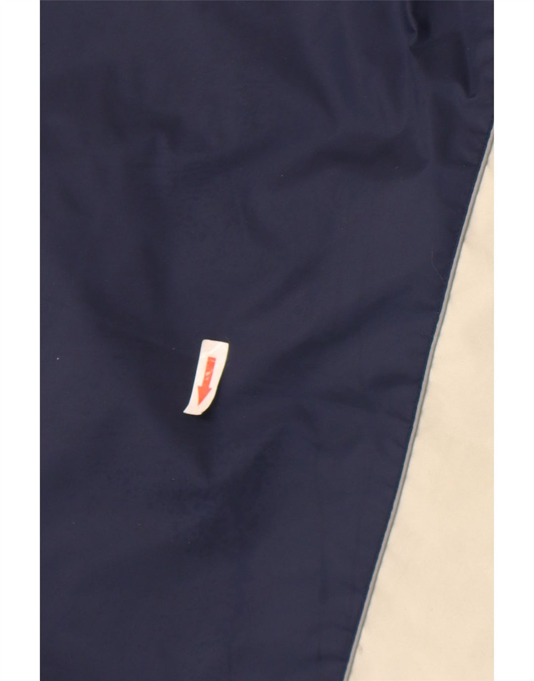 Nike Boys Graphic Rain Jacket 11-12 Years Large Navy Blue Colourblock